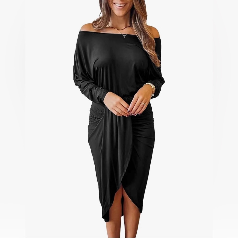 D207 NWT PRETTYGARDEN Womens One Shoulder Asymmetrical Cocktail Dress - Size: S